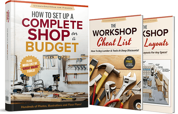 Small woodworking shop layout